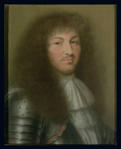 Portret van Lodewijk XIV (1638-1715) Koning van Frankrijk door Robert Nanteuil